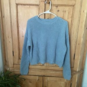 L.A. Hearts PacSun blue gray sweater. Size small.